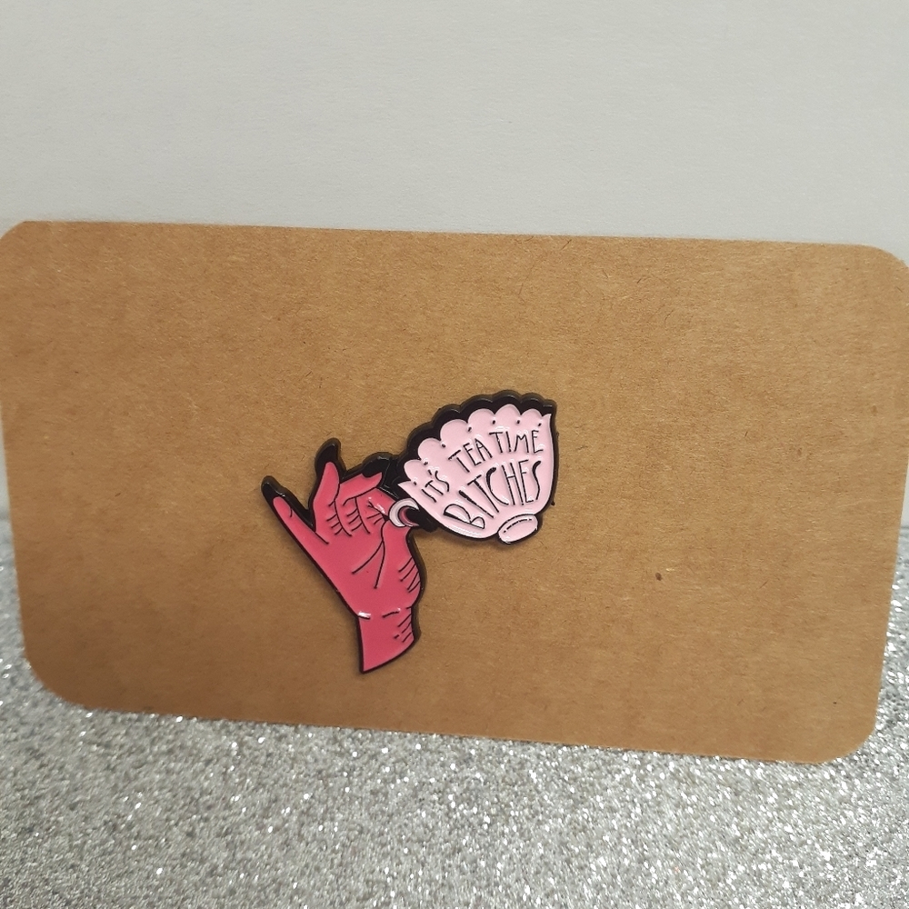3/$15 Enamel brooch
